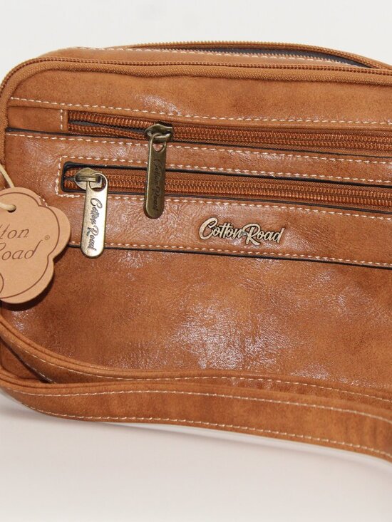 Cotton Road Multi Pocket Cross Body Bag - Giobags Brand New! Slingbag multi zip compartments with shoulder strap. Cotton Road. Dur